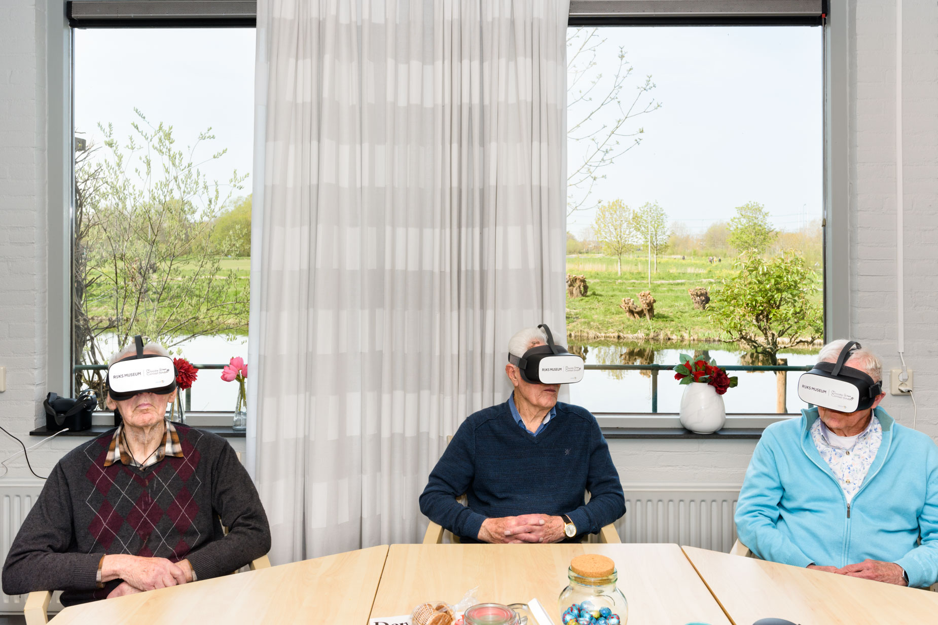 Face Reality - Virtual Reality in een Zorgcentrum in Delft | Sas Schilten Fotografie