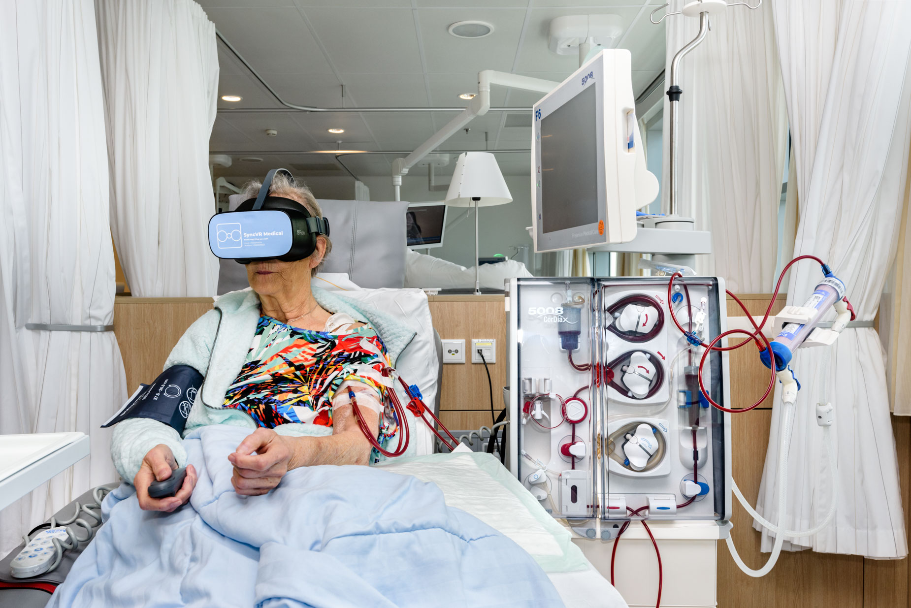 Virtual Reality bij nierdialyse in het Catharinaziekenhuis EHV | Sas Schilten