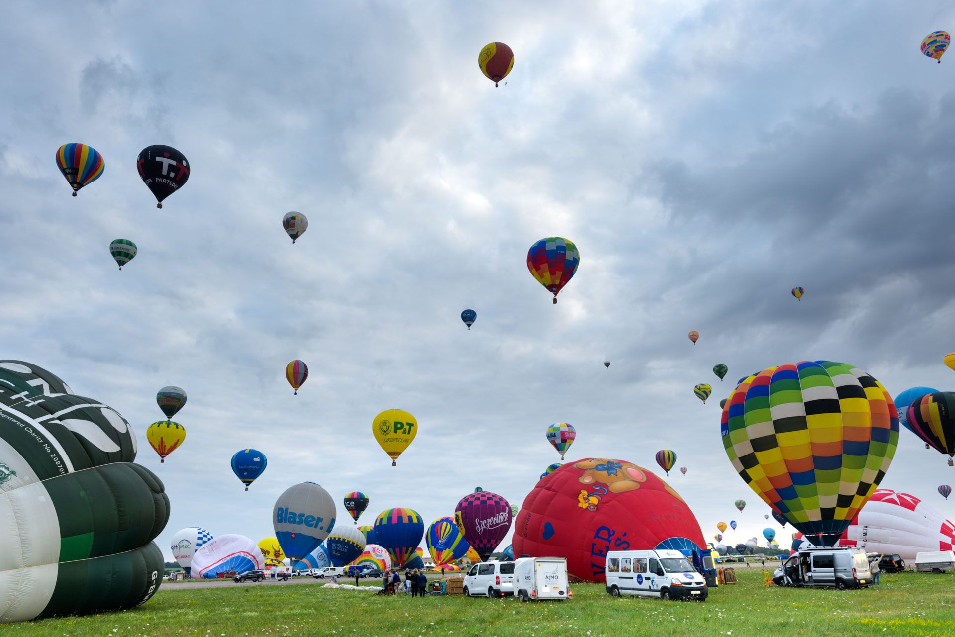 Luchtballonfestival GEMAB 2023 Chambley Frankrijk | Sas Schilten