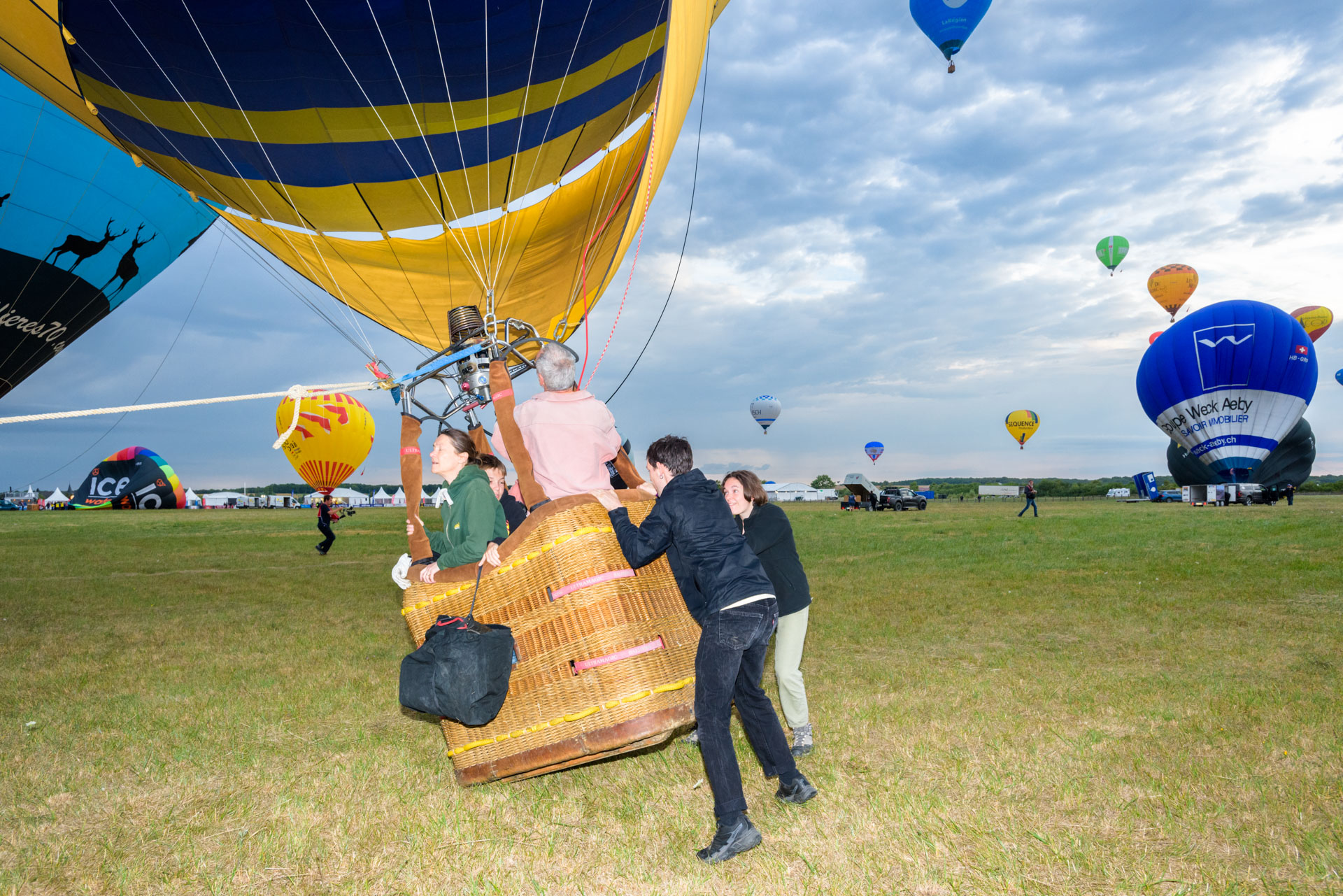 Luchtballonfestival GEMAB 2023 Chambley Frankrijk | Sas Schilten