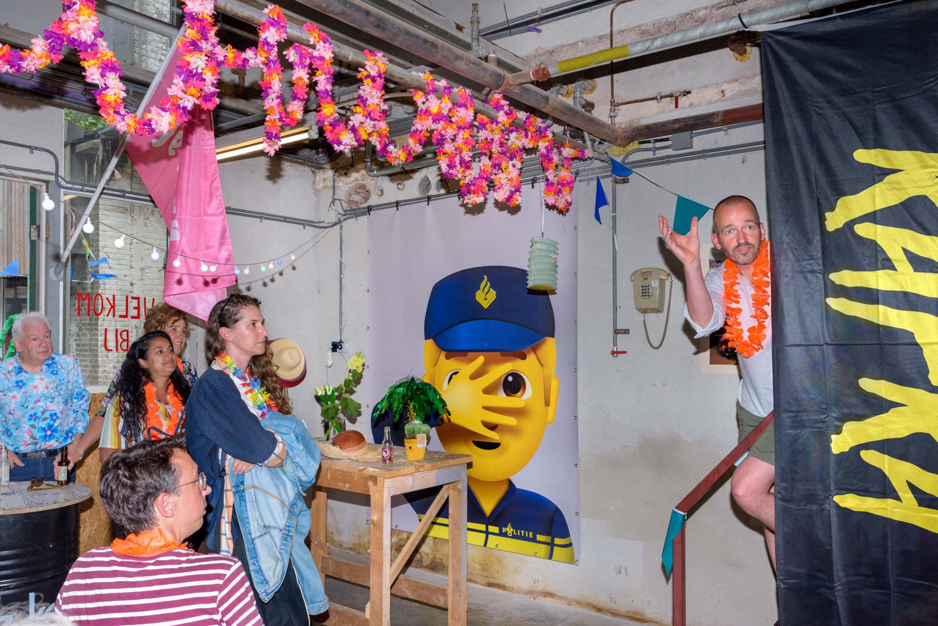 12 en half jaar bestaan van de Academie voor Beeldvorming; feest in De Cactus! | Sas Schilten Fotografie